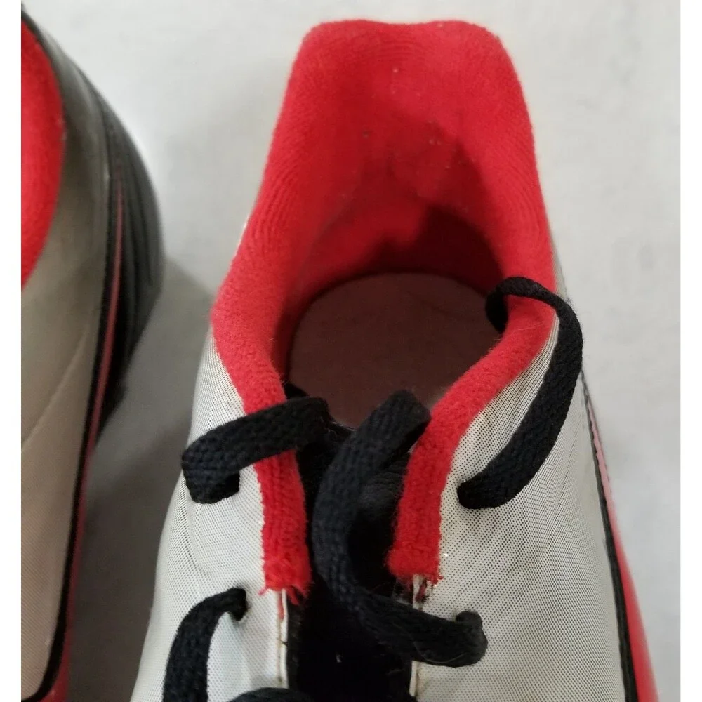 Nike Medio FG US 11 Black Red White Cleats 442122-061 Year 2011